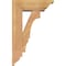Ekena Millwork Balboa Traditional Smooth Bracket w/ Offset Brace, Western Red Cedar, 5 1/2"W x 14"D x 22"H BKT0604X14X22BOA01SWR - alternate 4
